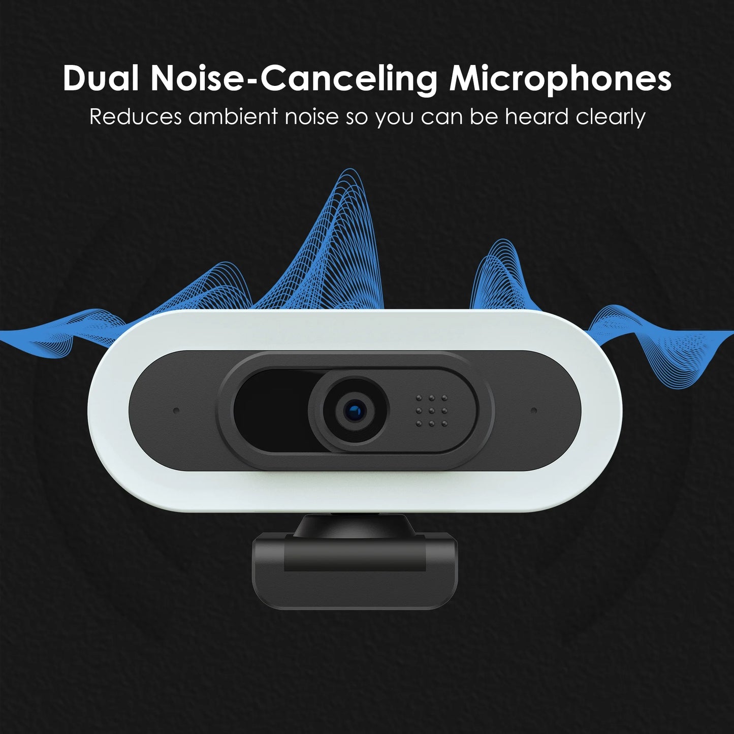 (2 Pack) 2K/1080P Gaming Webcam with Rgb&Fill Light Compatible for Switch 2 Autofocus USB Web Cam 2 Microphones for PC Laptop Video Streaming