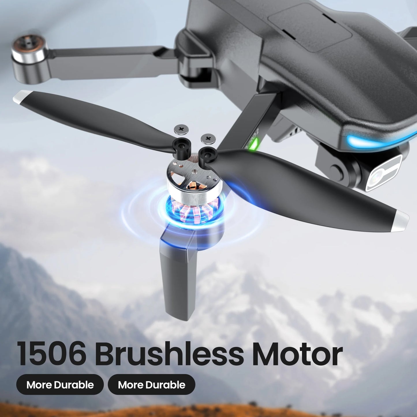 L800 Pro2 GPS Drone with 4K HD Camera for Adults and Beginners, 3-Axis Gimbal, FPV RC Quadcopter with Brushless Motor, 5G WIFI Transmission, 2 Batteries, Black