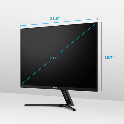 Element 24” 1080P IPS LCD 3-Side Frameless Computer Monitor - Black (EM2FPAB24B)
