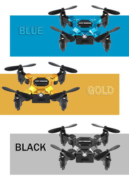 4K Foldable Mini Drone for Kids, Drone with Camera, Portable RC Quadcopter with Altitude Hold 3D Flips and Headless Mode Easy to Fly