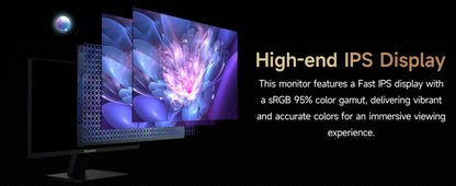TMDTMD24S1 Ultra-Thin 24Inch 100Hz Computer Monitor, FHD 1080P LCD