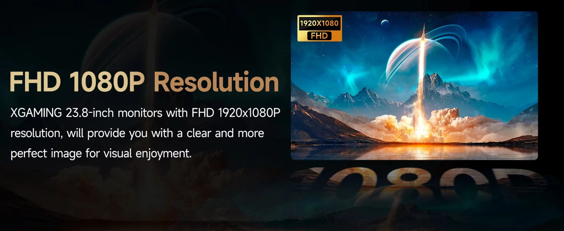 TMDTMD24S1 Ultra-Thin 24Inch 100Hz Computer Monitor, FHD 1080P LCD