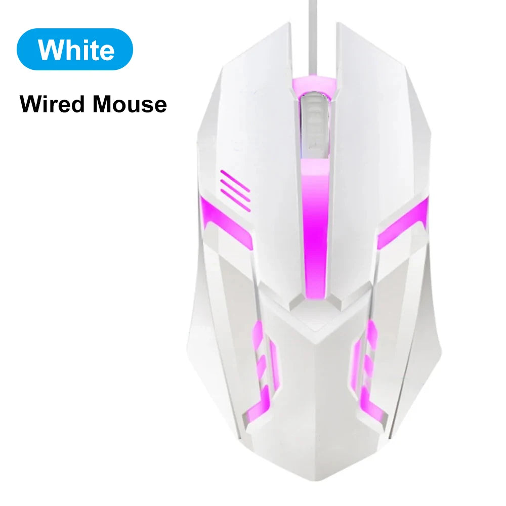 Bluetooth 5.2 Mouse RGB 2.4G Wireless Mouse Dual-Mode Gaming Mouse 6 Buttons Silent Mouse for Macbook Tablet Laptops Computer