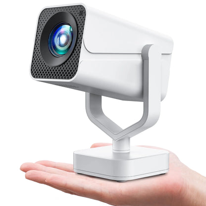 [Built-In Apps]  Mini Projector with Wifi and Bluetooth, HD 1080P Video Smart Projector with Android System