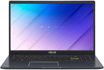 E510 Ultra Thin and Light 15.6" HD Laptop, Intel Celeron N4020, 4GB RAM, 256GB Pcle SSD, 180° Hinge, Windows 10 Home, Star Black